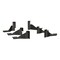 Luverne Truck Equipment STAINLESS STEEL SIDE ENTRY STEPS POLISHED 481033-571032 - alternate 2